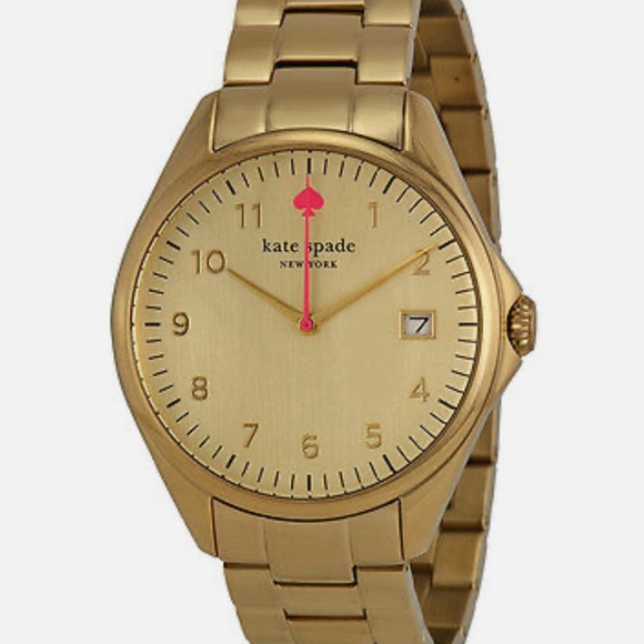 kate spade Accessories - Kate Spade 0030 Women's Stainless Steel Analog Champagne Dial Quartz Watch XX905